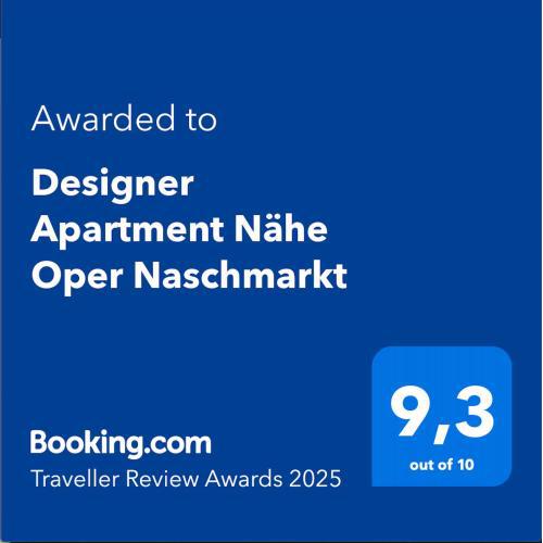 Designer Apartment Nähe Oper Naschmarkt