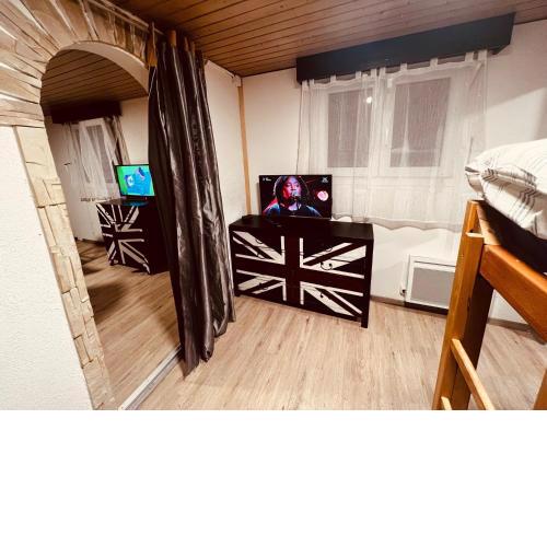 Deux pièces familal avec terrasse extérieur
