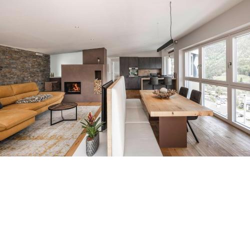 Dolomites Alpin Penthouse, 90qm, privat Sauna, WLAN