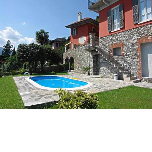 Domus Cusiana complesso vista lago e piscina