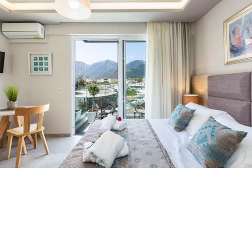 Double Studio with Mountain View in Akrogiali Luxury Aparthotel