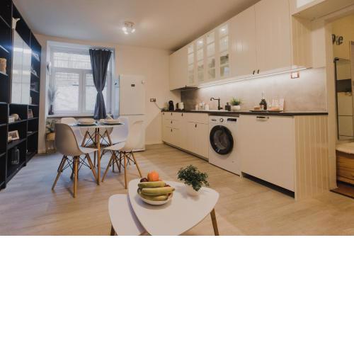 Downtown 2 rooms flat with garden and free garage parking