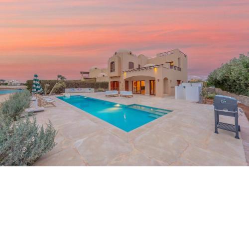 Dream Beach House on Island 3BR Priv Pool Sabina El Gouna