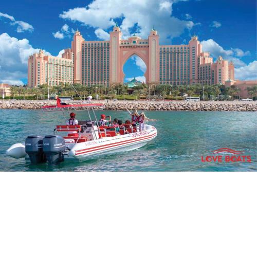 Dubai Marina Speedboats Sight-seeing Tour Atlantis, Burj Al Arab