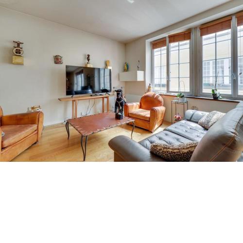 Duplex calme et lumineux au cœur de Bastille