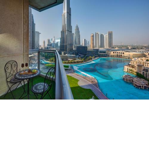 Durrani Homes - Luxe Living with Burj Khalifa and Fountain View - third room without partition