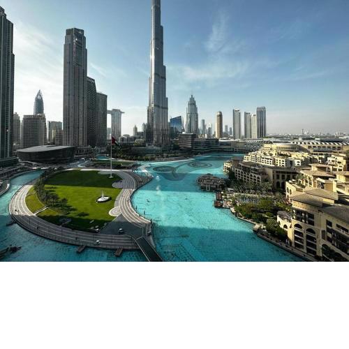 Durrani Homes - Supreme 5BR besides Dubai Mall With Burj Khalifa and Fountain view