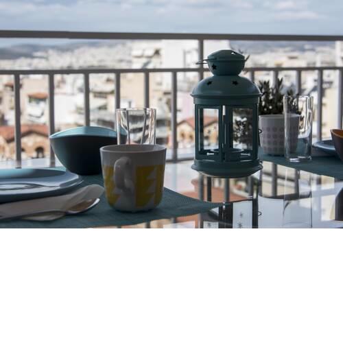 EL GRECO bright, airy penthouse in trendy Petralona