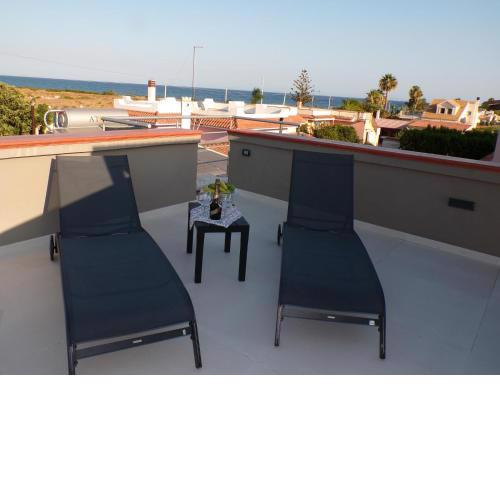 Elegant villa Tea by the sea with solarium jacuzzi - sea view terrace