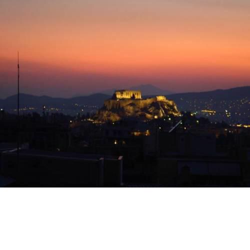 Eleni's home in Athens