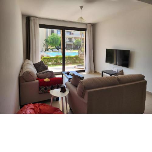 Elgouna - Comfy 1 Bedroom Apartment , Pool View