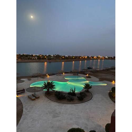 Elgouna amazing pool and lagoon view
