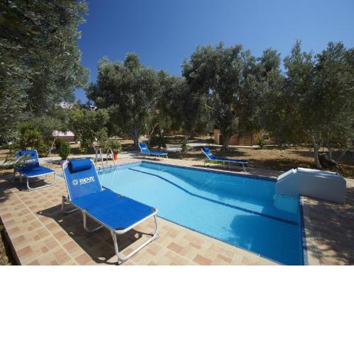 Elia Villas Pagkalochori complex of 3 holiday houses in an olive grove
