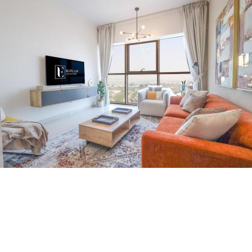 Elite LUX Holiday Homes - Serene Golf View Living 1 BHK in Damac Hills Dubai