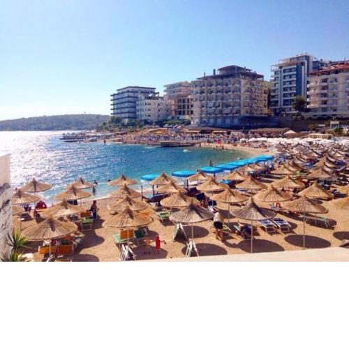 Emas Apartments Sarande Private Beach