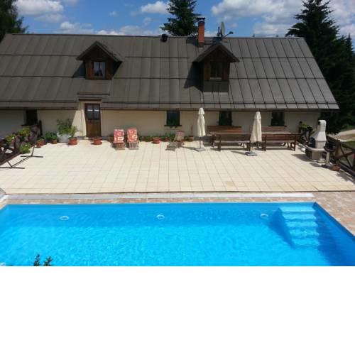 Entire Cottage "Chalupa Barborka" - in the National Park, with 6 rooms, sauna, swimming pool, playground