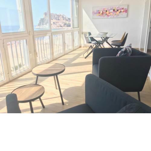 Esmeralda, Benidorm Beachfront Poniente, 1st line Frontal Seaview, Ocean Terrace