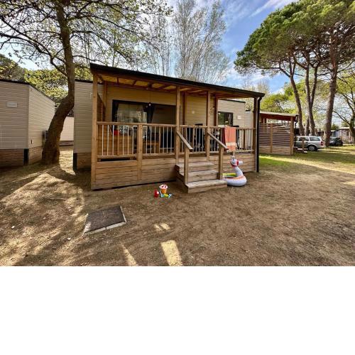 Estivo Premium Deluxe mobile homes on Camping Ca Savio
