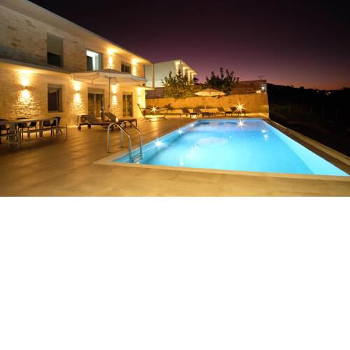 Eva Villas West and East with 2 private infinity pool & and panoramic sea view