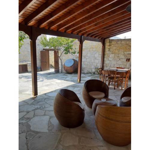 Evanthia's stone house