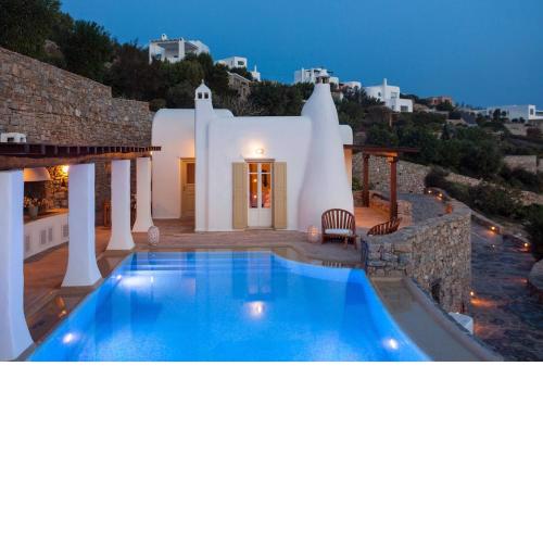 Excellent Mykonos Villa Villa Apollonia 3 Bedrooms Stunning Sea Views Psarrou