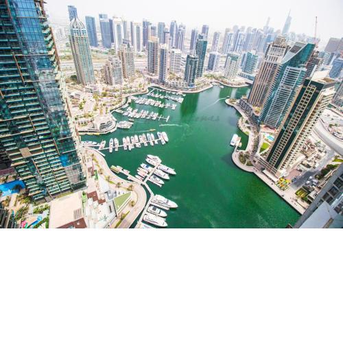 Exclusive 3-BR Apartment Offering Palm Jumeirah and Dubai Marina Views