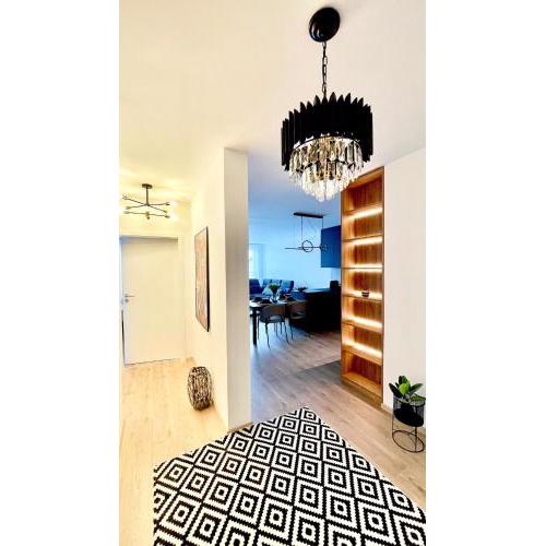 Exclusive apartment close to the Trnava center with BBQ garden and free parking