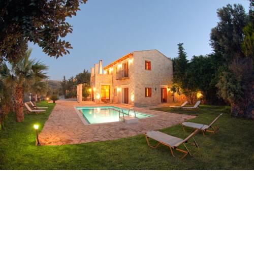 Exclusive Crete Villa Teachers Cottage Villa Private Pool Stunning View 3 BDR Rethymno