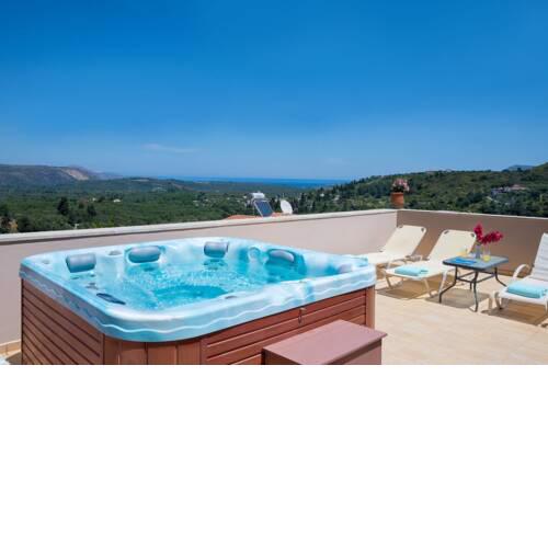 Exclusive Crete Villa Villa Aladanos Private Pool Jacuzzi 4 BDR Maheri
