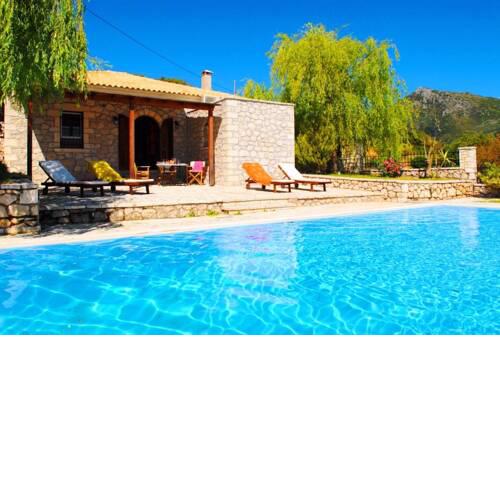 Executive Lefkada Villa Private Pool Sea view 2 Bedrooms Vafkeri