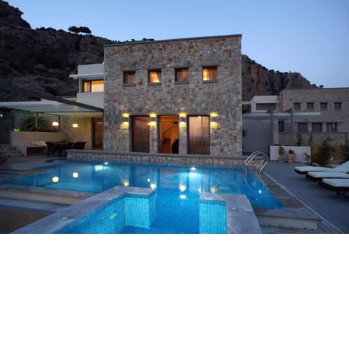 Executive Rhodes Villa Villa Eleana 3 Bedroom Stunning Sea Views Pefkos