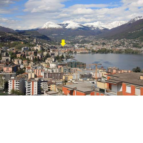 Executive Vanoni Studio Aptm 7 Central Lugano 4guests