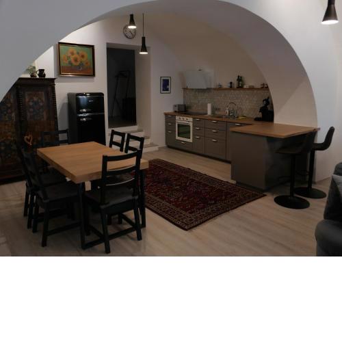 exquisit home in historic vault