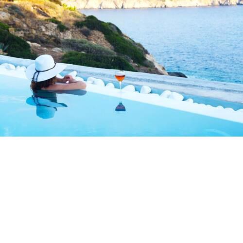 Exquisite Ios Villa Villa Athina 2 Bedroom Stunning Sea View Kolitsani
