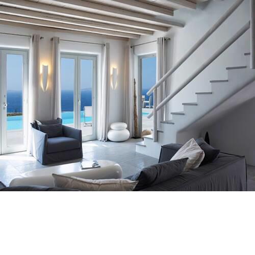 Exquisite Mykonos Villa Villa Superior 4 Bedroom Private Pool Sea View Houlakia