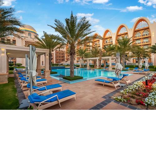 FAM Living - Exclusive Beachfront Escape in Sarai Apartment with Private Beach Access