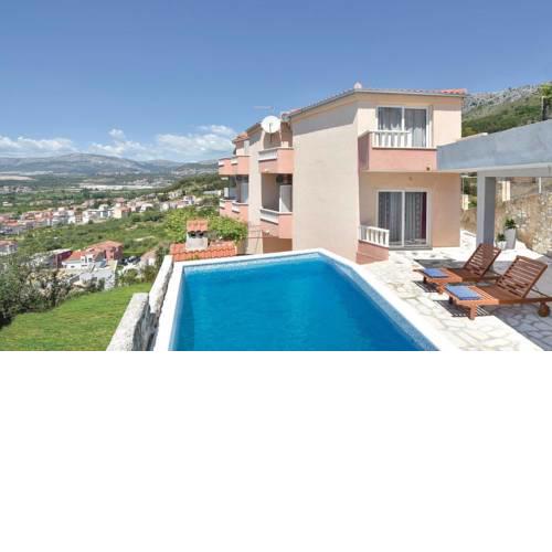 Family friendly apartments with a swimming pool Podstrana (Split) - 13828