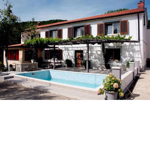 Family friendly house with a swimming pool Brest pod Uckom (Central Istria - Sredisnja Istra) - 13005