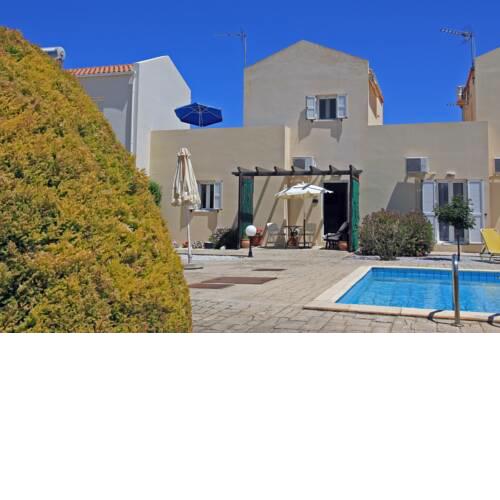 Family Home with Pool in traditional Cretan village