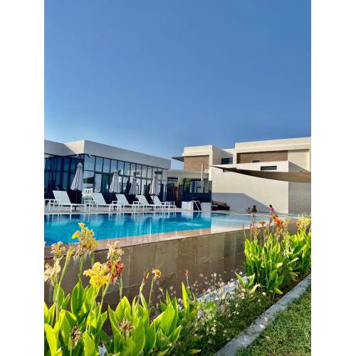 Family vacation villa with private pool and access to beach