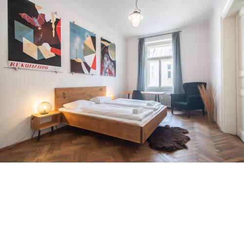 Fantastic flat with industrial feeling in Wenceslas Square for 5 by easyBNB