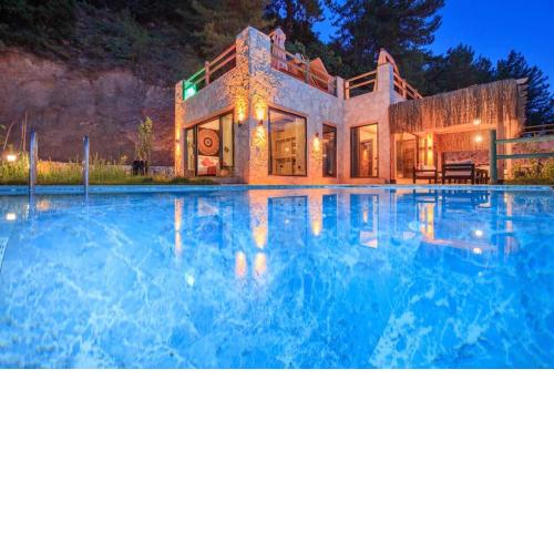 Faralya panaromik deniz manzaralı müstakil villa