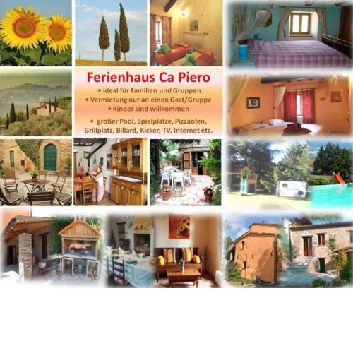 Ferienhaus Ca Piero mit Pool bis 8 Personen