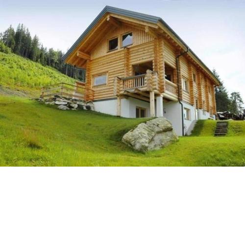 Ferienhaus in Pruggern mit Grill, Terrasse und Garten und Panoramablick