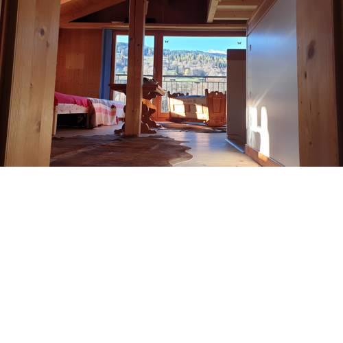 Ferienhaus Wiñay Wayna Gotschna Blick Klosters