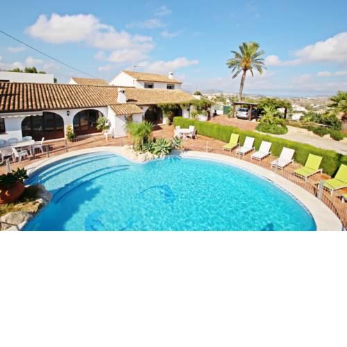Finca San Jaime - sea view holiday home with private pool in Benissa