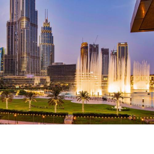 FIRST CLASS 2BR with full BURJ KHALIFA and FOUNTAIN VIEW