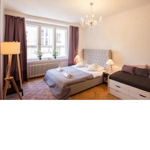 First republic styled 4 BR apartment in Prague 1 near river by easyBNB