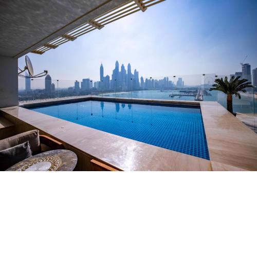 Five Palm Luxury Penthouse Full Marina View & Private Pool