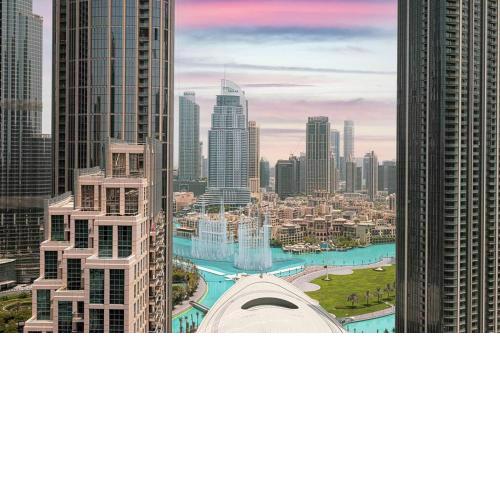 Fountain & Burj View - 2 Bed - Luxury Downtown Getaway